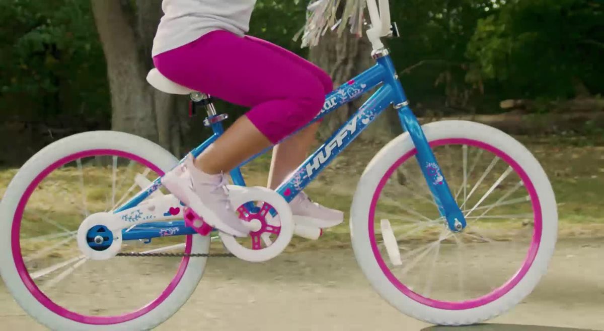 Sea Star Girl Kids Bike, Blue and shops Pink