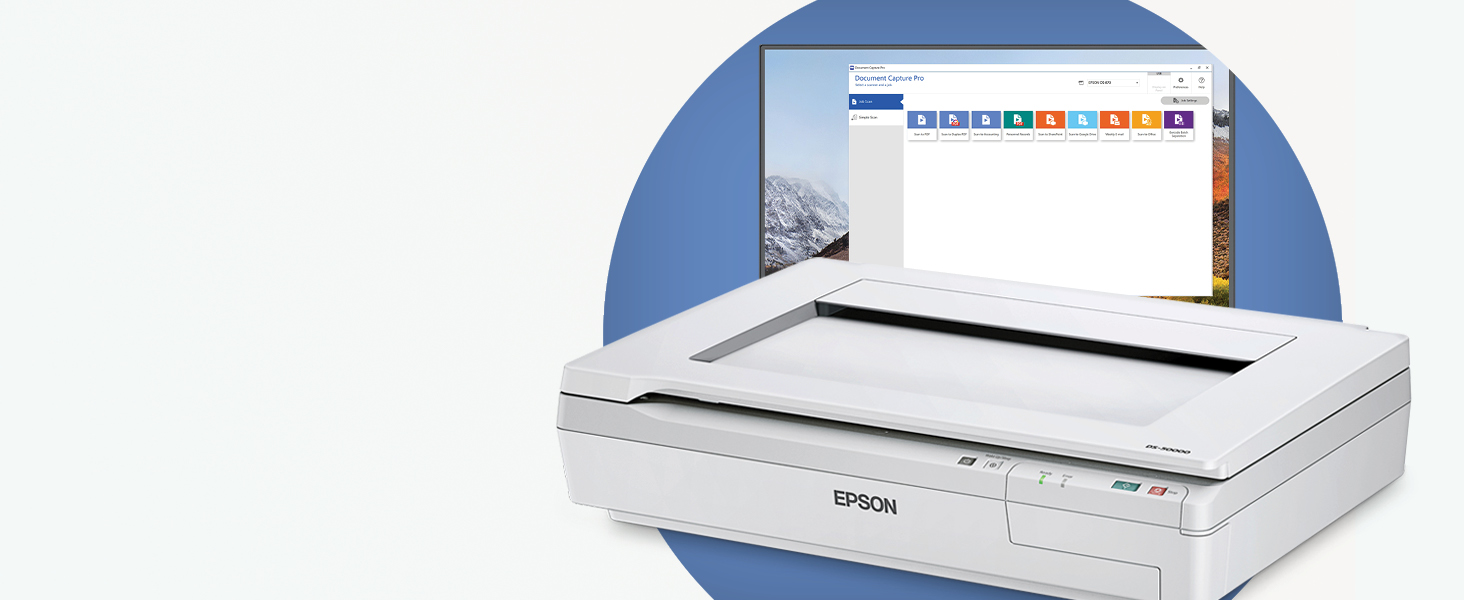 B11B204121 | Epson WorkForce DS-50000 Colour Document Scanner 