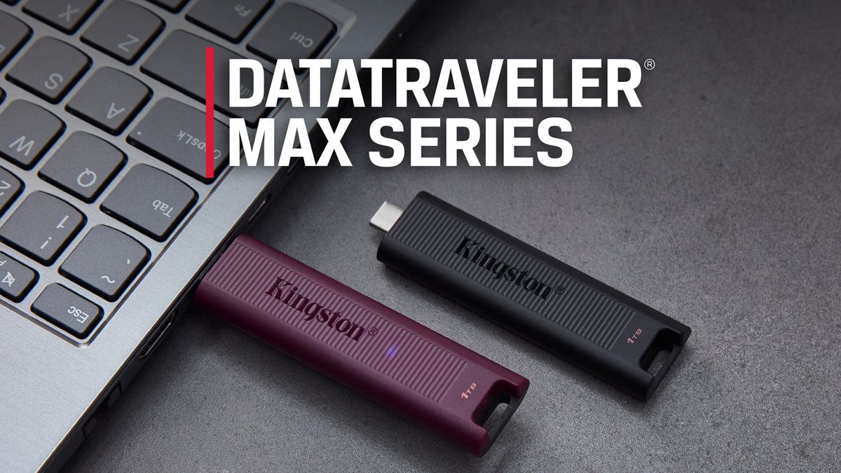 Kingston 1TB DataTraveler Max USB 3.2 Gen 2 Flash Drive (DTMAX/1TB)