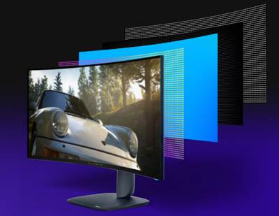 未使用新品Alienware 34 AW3425DW QD-OLED 240Hz Alienware 34 QD-OLED Curved Gaming Monitor – AW3425DW | Dell