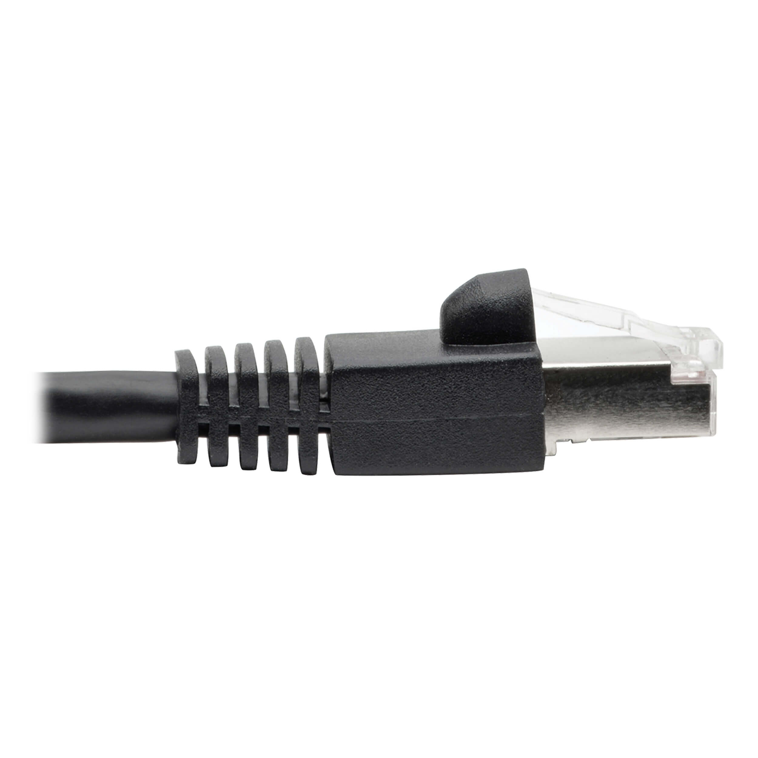 Black CAT6 Patch Cable  RJ45 Network Cables, Snagless Boots, TAA/BAA