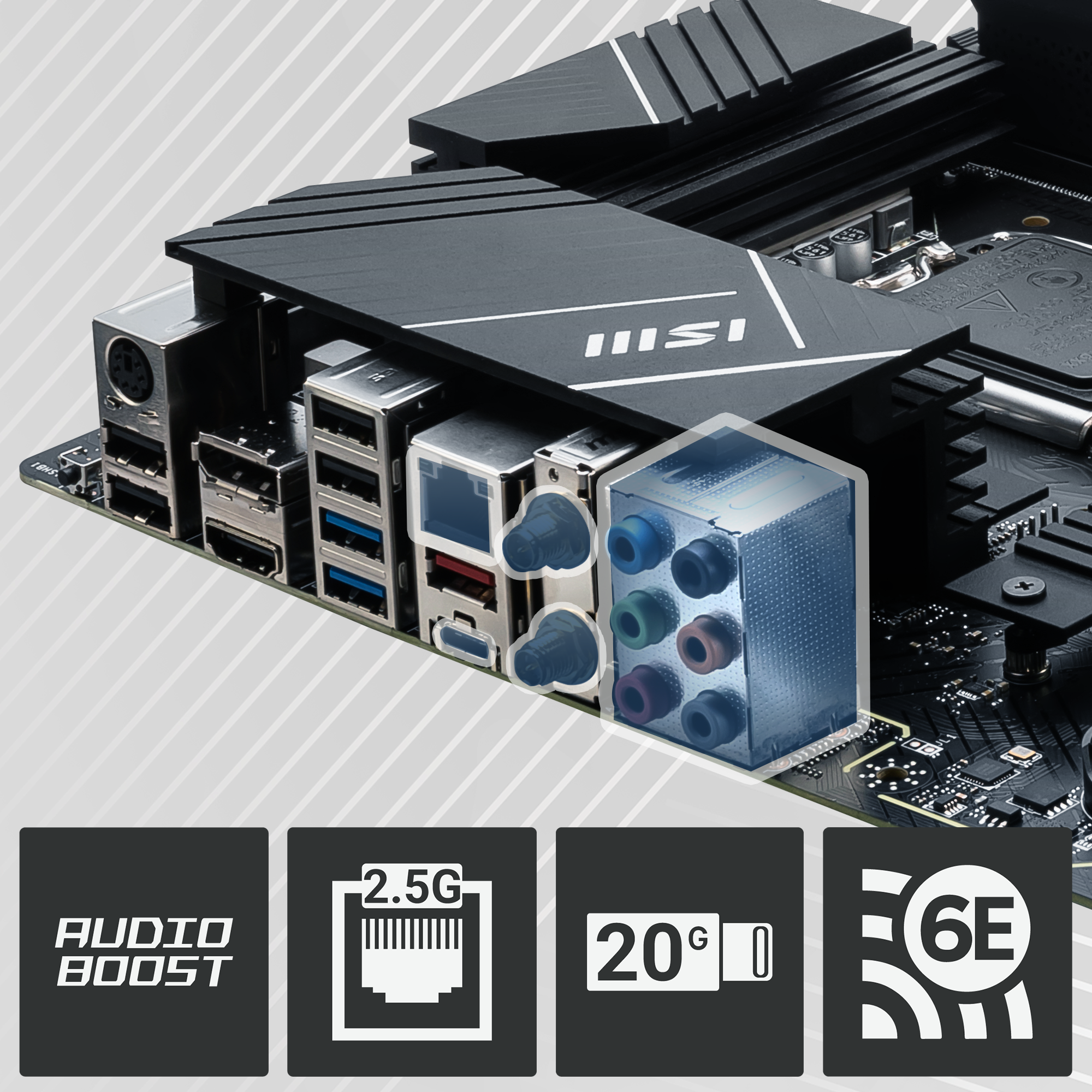 MSI Z790-P WIFI Desktop Motherboard PROZ790PWIFI | PC-Canada