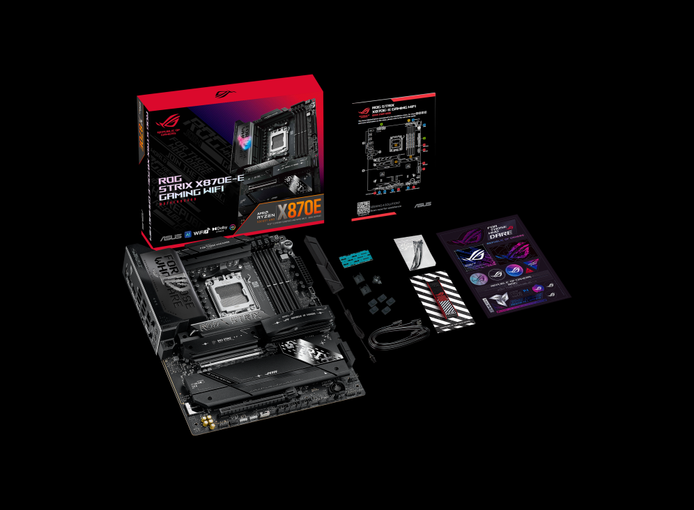 Folie {0} von {1}, Vergrößern, ROG STRIX X870E-E GAMING WIFI