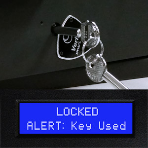 Verifi Smart Safe S6000 Biometric Safe Backup Key Access Alert