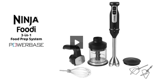 Ninja CI100UK Foodi 3 in 1 Hand Blender Mixer Chopper