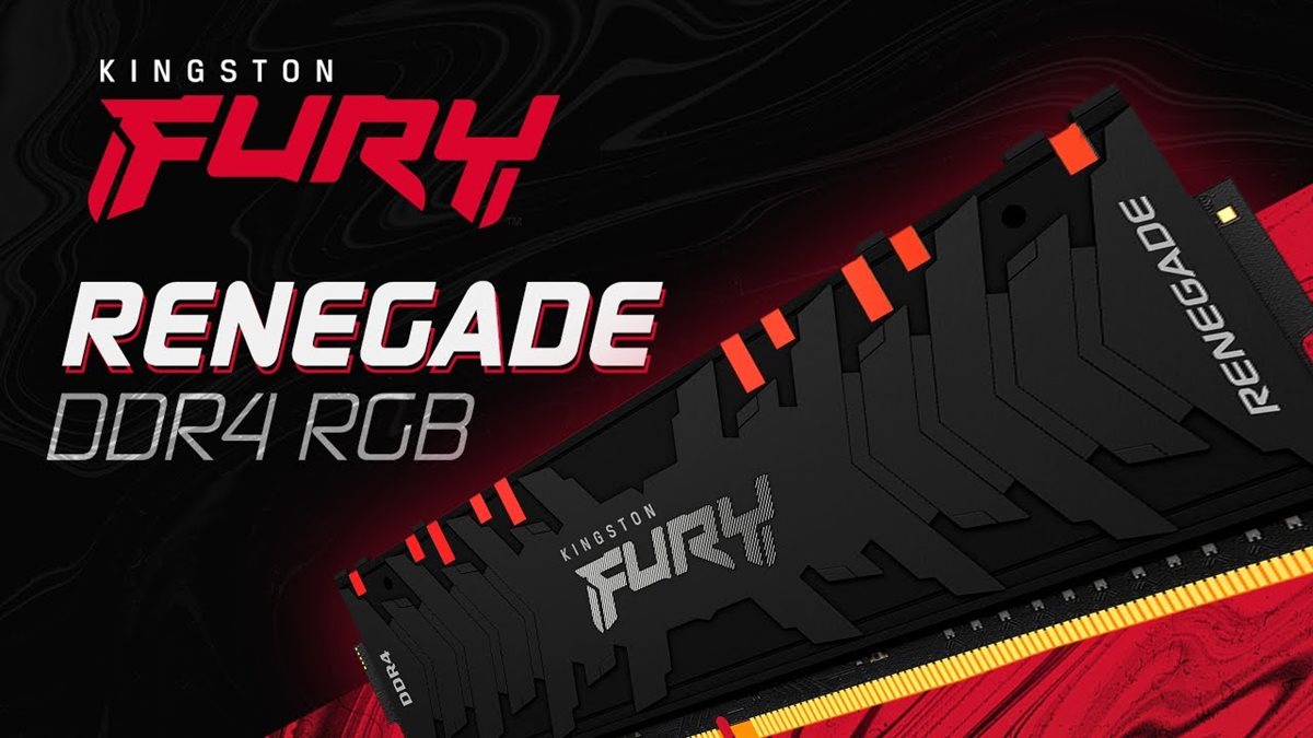 Kingston FURY - Memoria Gamer Renegade DDR4 RGB
