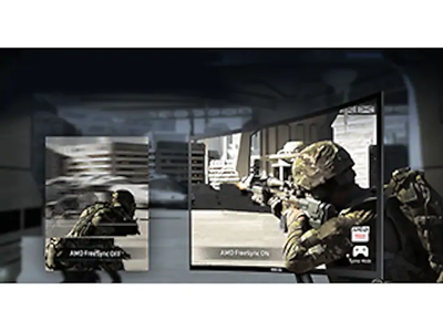 Advanced gaming experience with AMD FreeSync™