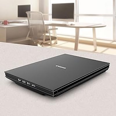 Affordable, sleek and lightweight flatbed scanner