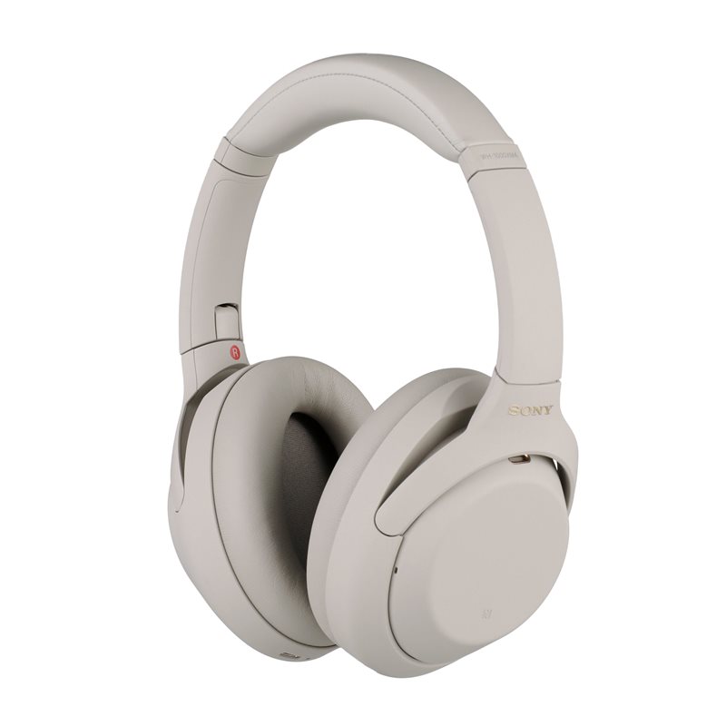 Sony WH-1000XM4 Wireless Noise-Canceling Headphones - Silver 