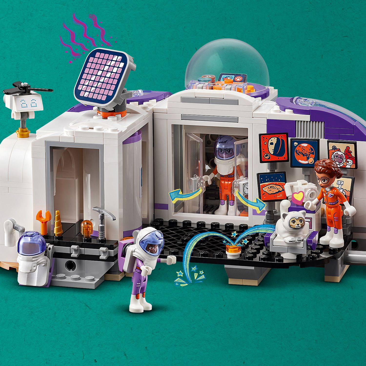 Buy LEGO Friends Mars Space Base and Rocket Spaceship Toy 42605