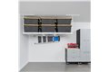 slide 2 of 6, zoom in, saferacks overhead storage rack - color is white.