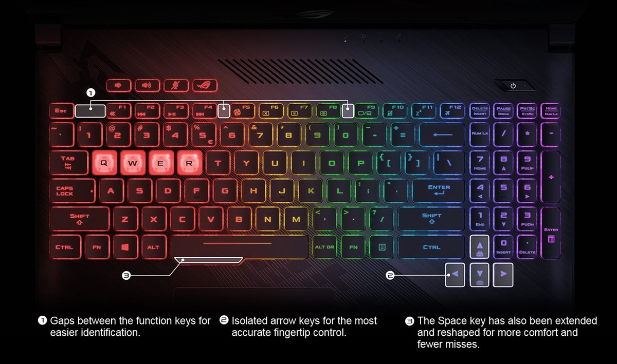 ASUS GL504GM-DS74 ROG Strix Hero II Gaming Laptop, 15.6