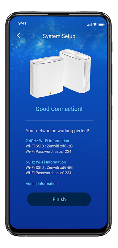 ASUS ZenWi-Fi AX Dual-Band Mesh Wi-Fi 6 Router, 2 Pack