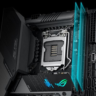 ROG STRIX Z490-I GAMING Asus Rog Strix Z490-i Gaming Desktop