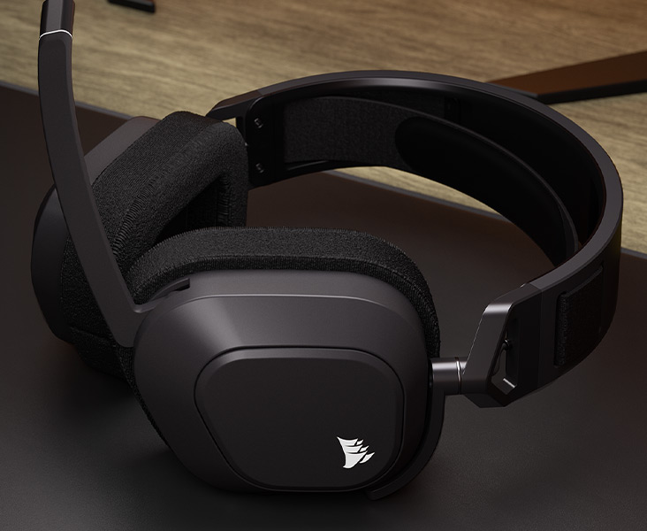 CORSAIR HS80 MAX Wireless Gaming Headset for PC, PS5, PS4 Steel