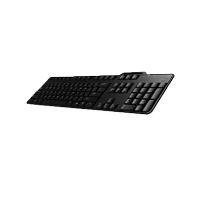 French (AZERTY) Dell KB-813 Smartcard Reader USB Keyboard Black