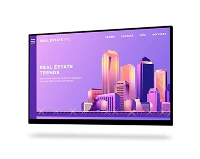 Dell 24-skærm – P2422H uden stativ