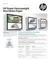 US-HP Super Heavyweight Plus Matte Paper Technical Datashee