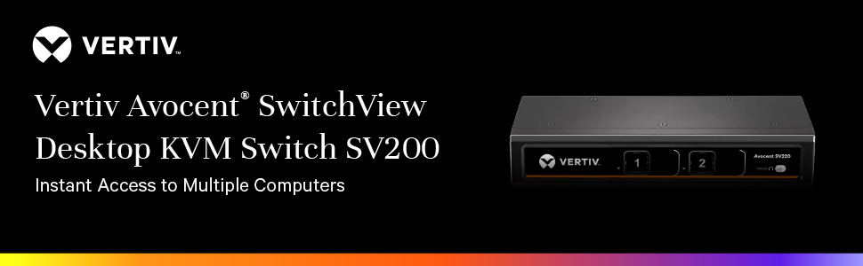 Avocent® SV240H KVM Switch