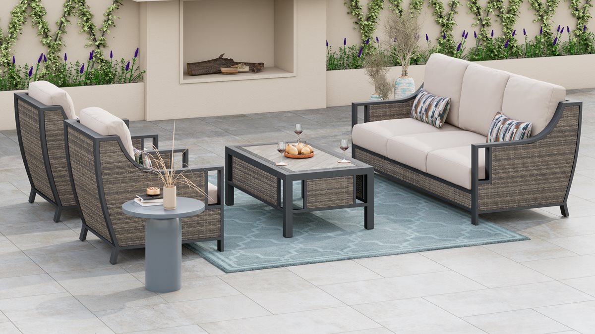 Granada 4-piece Patio Conversation Set | Costco
