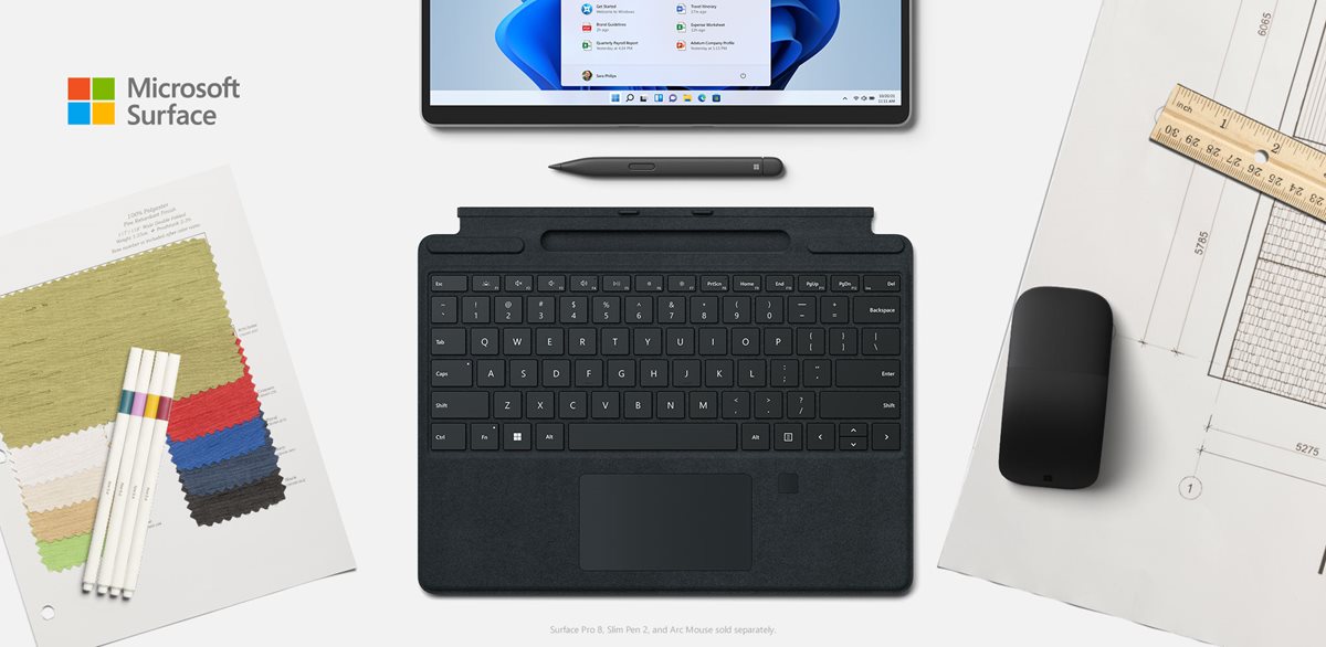 Surface Pro Signature Keyboard with Fingerprint Reader - Microsoft Store