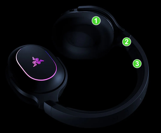 Razer Barracuda X Chroma Bluetooth Wireless Over the Ear Gaming