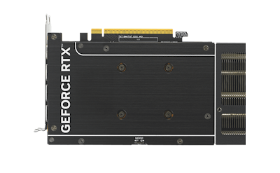 Prime RTX 5050 card backplate