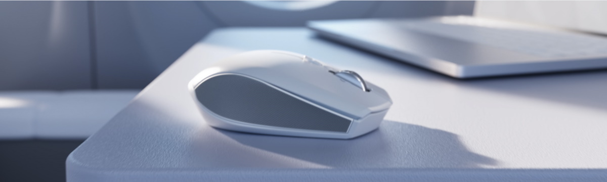 Razer Pro Click Mini Portable Wireless Mouse - White - Micro Center