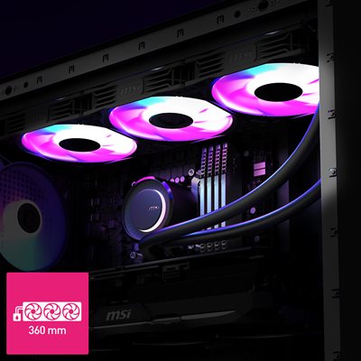360mm LIQUID COOLING