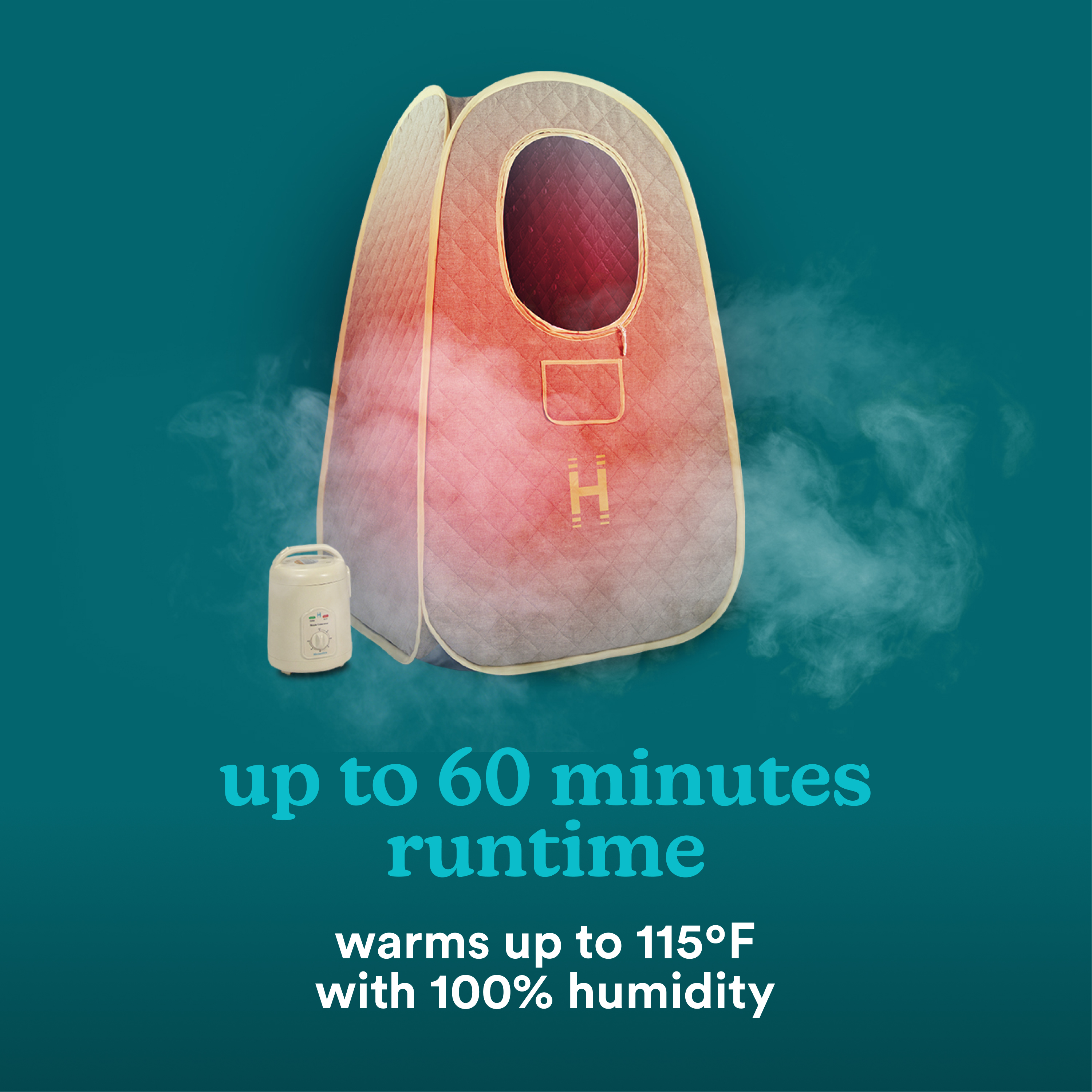 スチームサウナ 3L Homedics Saunazen Portable Steam Sauna | Costco