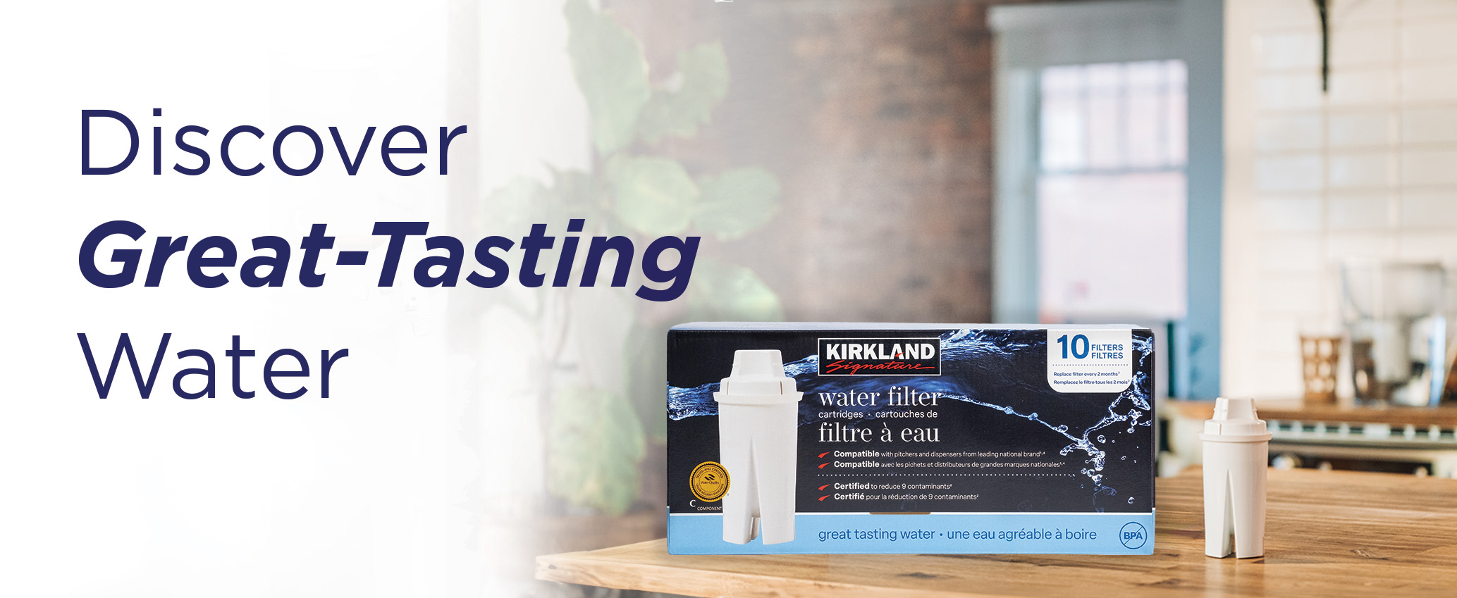 Kirkland Signature Water Filter Cartridges, 10-pack | Costco