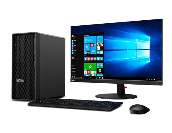 Lenovo Desktop Computer ThinkStation P340 Tower 30DH000NUS Intel