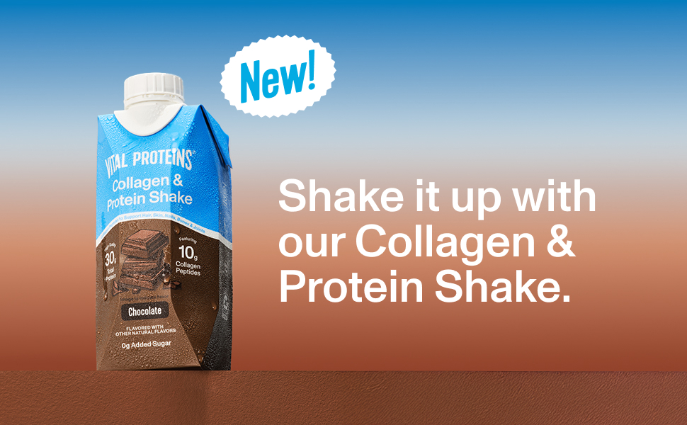 Collagen & Protein Shake features