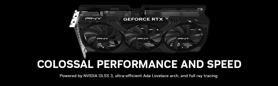 PNY GeForce RTX 4070 Ti VERTO Triple Fan 12GB GDDR6X Cartes graphiq