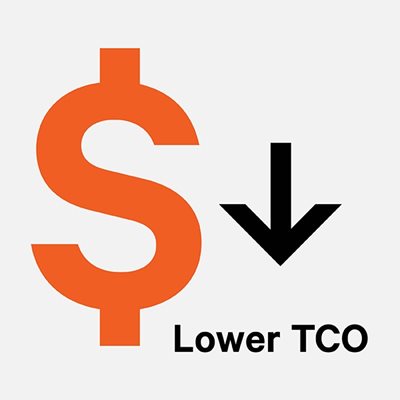 REDUCED TOTAL COST OF OWNERSHIP
