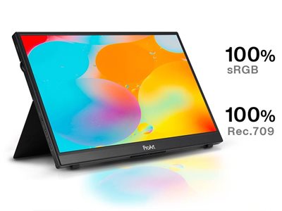 ASUS ProArt 14” PA148CTV 1080P Portable Touchscreen Monitor Full