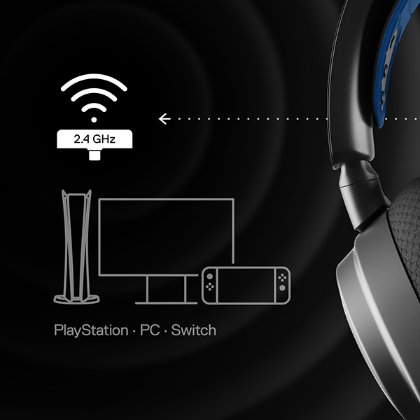 SteelSeries Arctis Nova 7P Wireless Gaming Headset for PS5, PS4 Black 61559  - Best Buy
