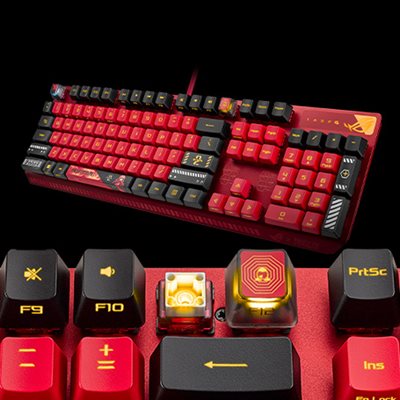 ASUS ROG Strix Scope RX EVA-02 Edition, 100% RGB Gaming Keyboard