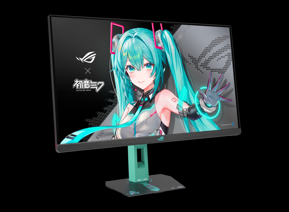 Folie {0} von {1}, Vergrößern, ASUS ROG Strix XG27ACMEG-G Hatsune Miku Edition