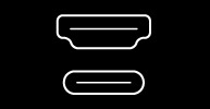 HDMI & USB-C Connectivity