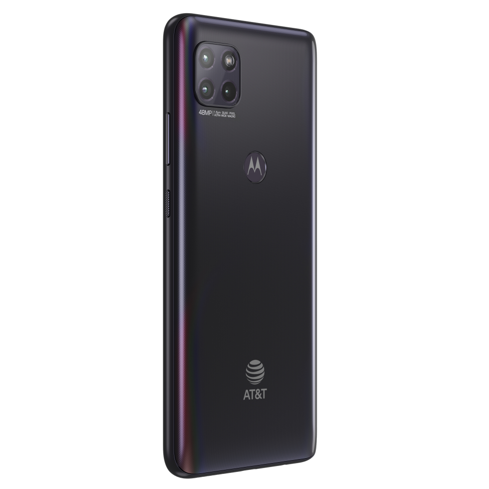 AT&T Motorola One 5G Ace, 64GB, Volcanic Gray - Prepaid Smartphone