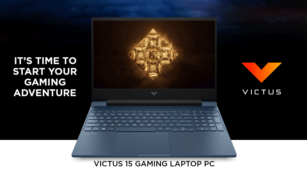 Victus 15 Gaming Laptop PC shows gameplay