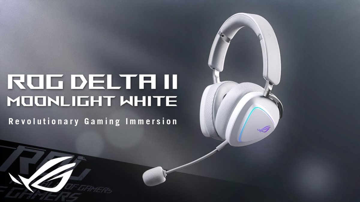 ASUS ROG Delta II Wireless RGB Gaming Headset for PC/Mac, Xbox