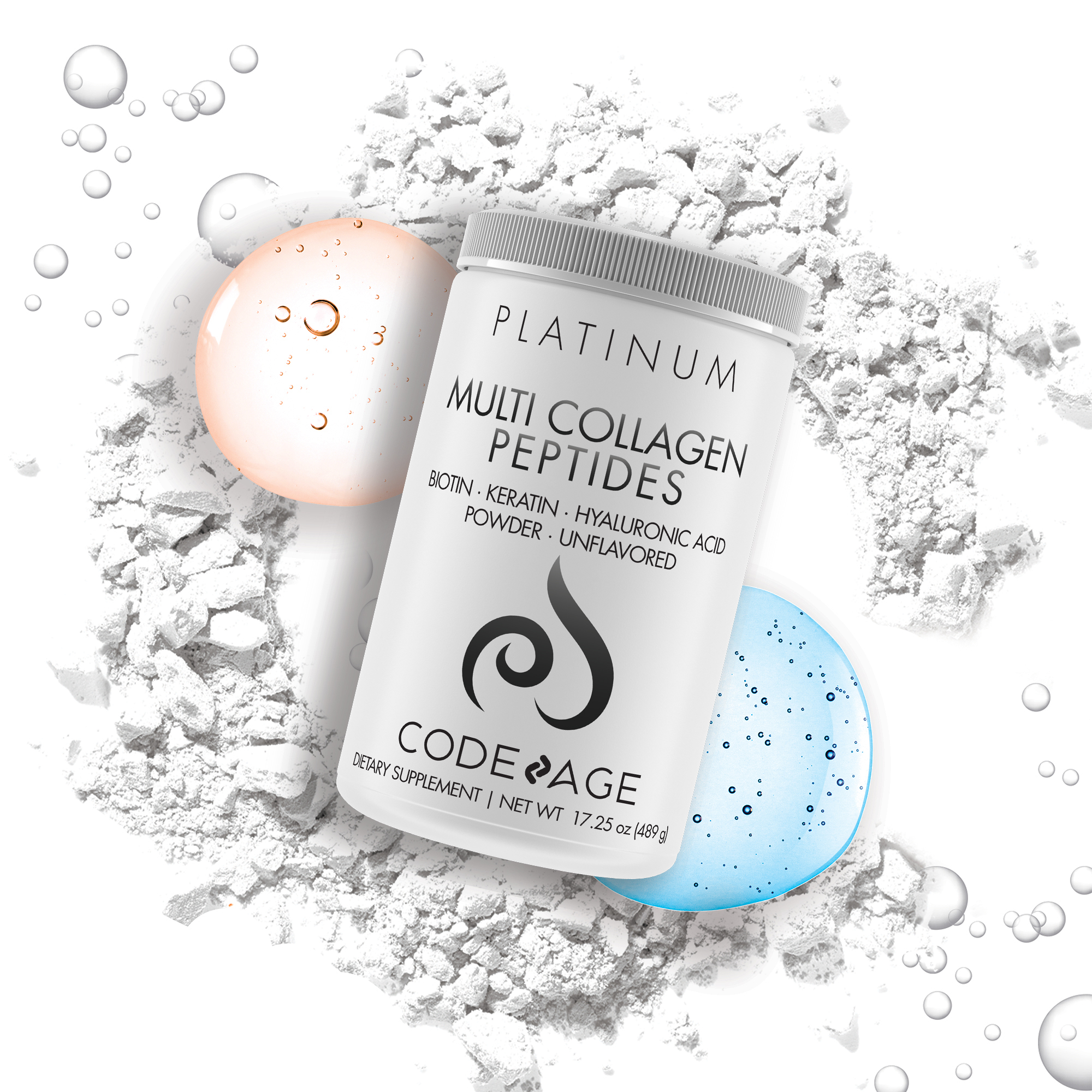 CODEAGE Platinum Multi Collagen Peptides Powder