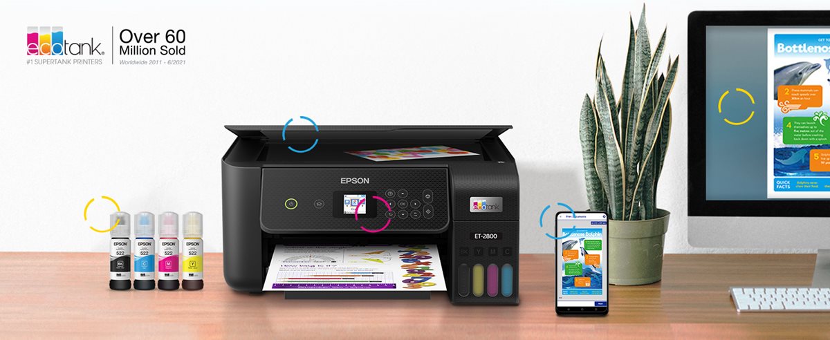Epson EcoTank ET-2800 All-in-One Printer features