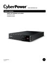 CyberPower PR3000RTXL2UAN Smart App Sinewave UPS System - User Manual