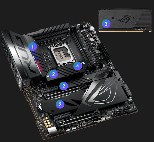 Open Box: ASUS ROG MAXIMUS Z790 APEX ENCORE LGA 1700(Intel