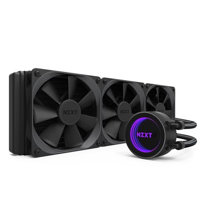 Nzxt Kraken X62 280mm All In One Rgb Cpu Liquid Cooler Cam Powered Infinity Mirror Design Performance Engineered Pump Reinforced Extended Tubing Aer P140mm Radiator Fan 2 Included Newegg Com