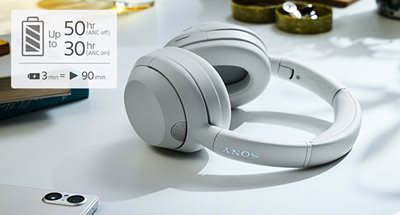 Sony ULT WEAR Wireless Noise Cancelling Headphones Forest Gray