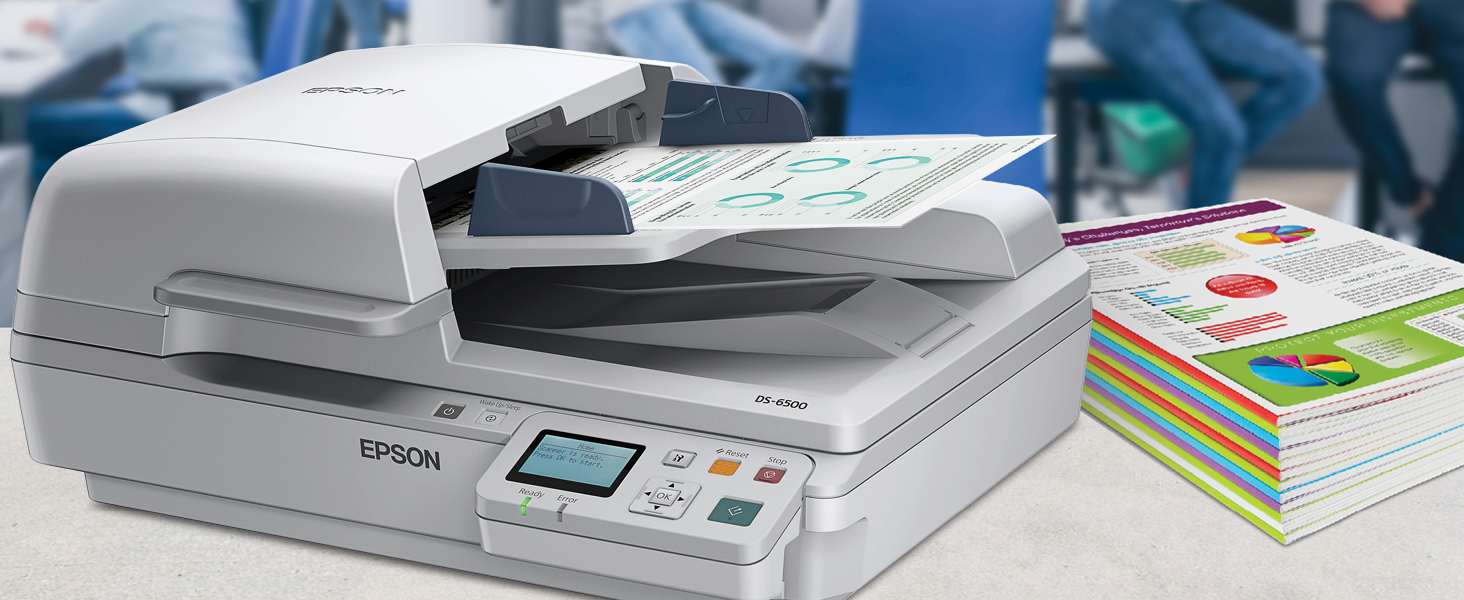 Epson WorkForce DS-6500 Color Document Scanner | Products | Epson US